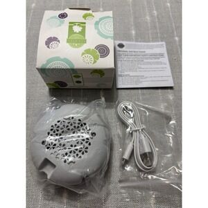 Scentsy Mini Fan Diffuser Gray Portable USB Open Box